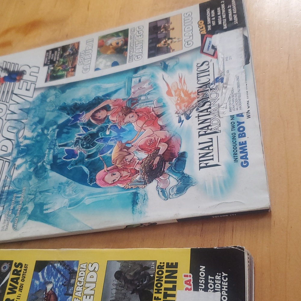 4 Nintendo Power Magazine ,Final Fantazy, Lord Of The Ring , Golden..... - Picture 11 of 12